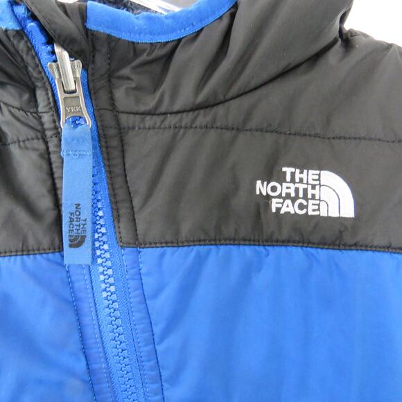 The North Face Toddler Blue & Black Reversible Puffer Coat 2T - Picture 5 of 10
